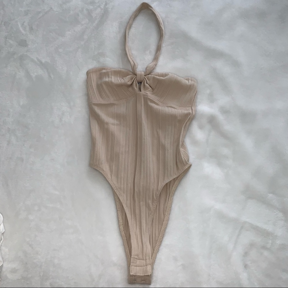 Tan bodysuit